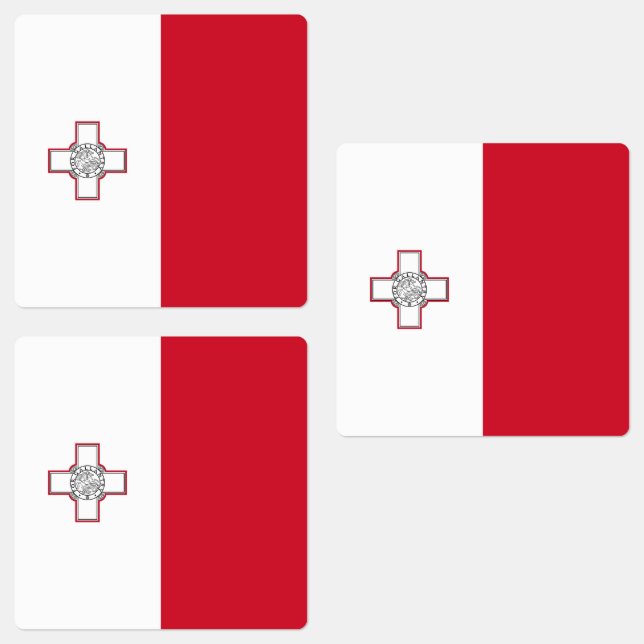 Etiquetas Bandera de Malta (Grupo)