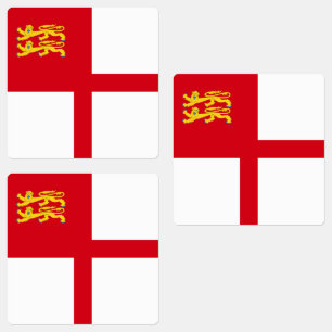Etiquetas Bandera de Sark