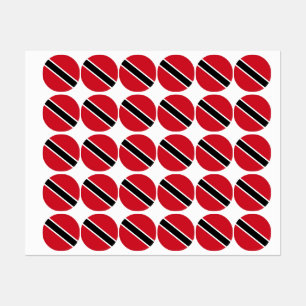 Etiquetas Bandera de Trinidad y Tobago