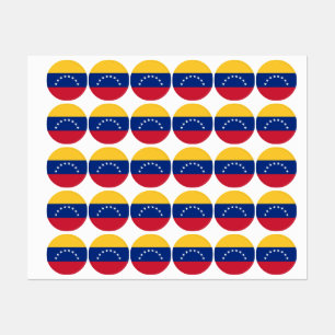 Etiquetas Bandera de Venezuela