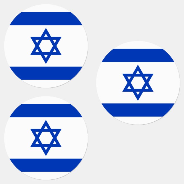 Etiquetas Bandera israelí (Grupo)