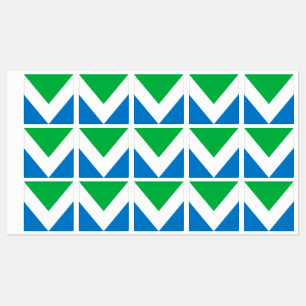 Etiquetas Bandera vegana internacional