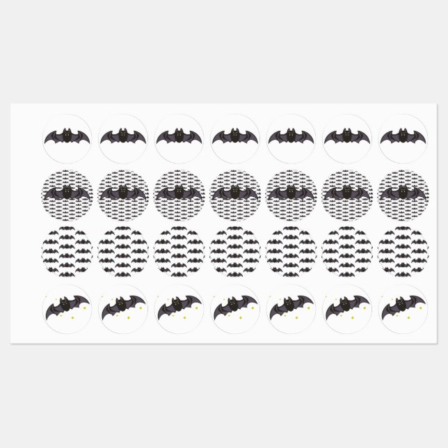 Etiquetas Bat (Hoja)