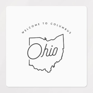ETIQUETAS BIENVENIDOS A OHIO
