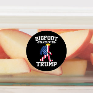 Etiquetas Bigfoot Apoya a Trump Elecciones 2024