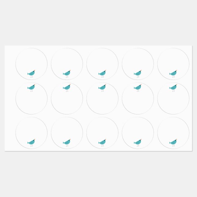 Etiquetas Birdy (Hoja)