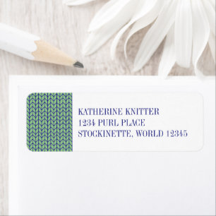 Etiquetas BLUE GREEN KNIT Return