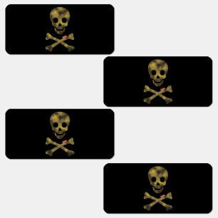 Etiquetas Calavera de camuflaje