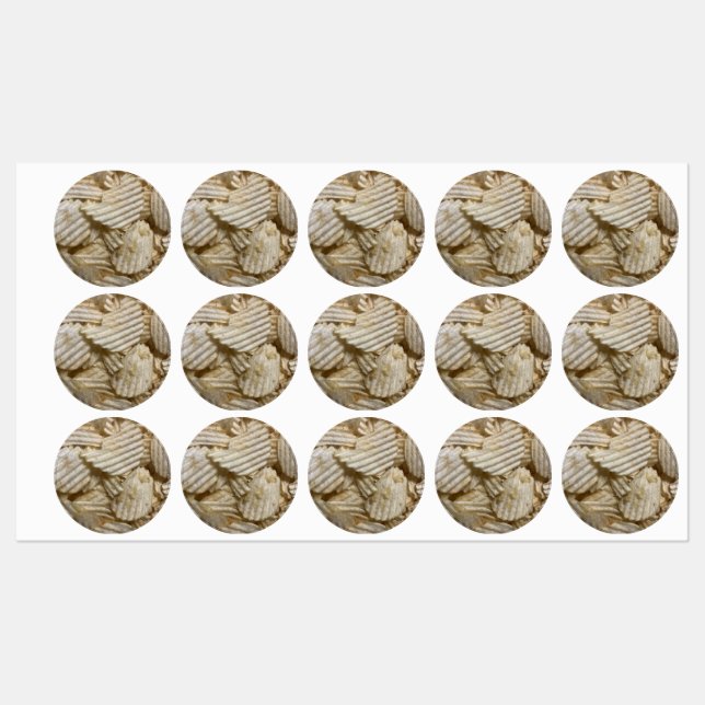 Etiquetas Chips de papa (Hoja)