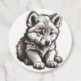 Etiquetas Círculo Favor