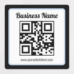Etiquetas Código QR y texto editables   Impermeable