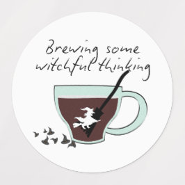 Etiquetas Coffeeshop Mikitiez halloween espresso witz