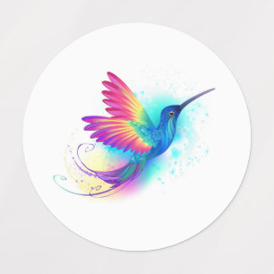 Etiquetas Colibrí arcoiris exótica