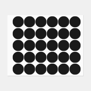 Etiquetas Color negro oscuro