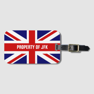 Etiquetas cones monograma del equipaje del viaje