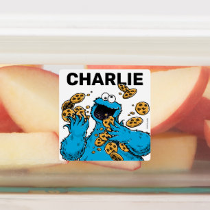 Etiquetas Cookie Monster Crazy Cookies