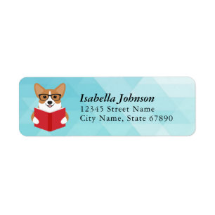 Etiquetas Corgi Return Address