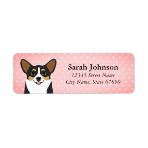 Etiquetas Corgi Return Address