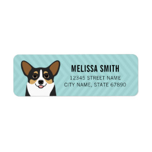 Etiquetas Corgi Return Address