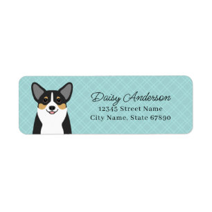Etiquetas Corgi Return Address
