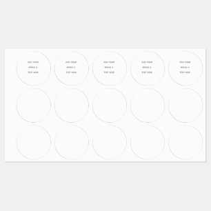 Etiquetas Crea tu propio blanco