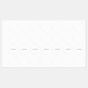 Etiquetas Crea tu propio blanco