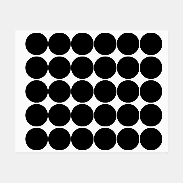 Etiquetas Create Your Own Black Custom Design Holiday Card (Hoja)