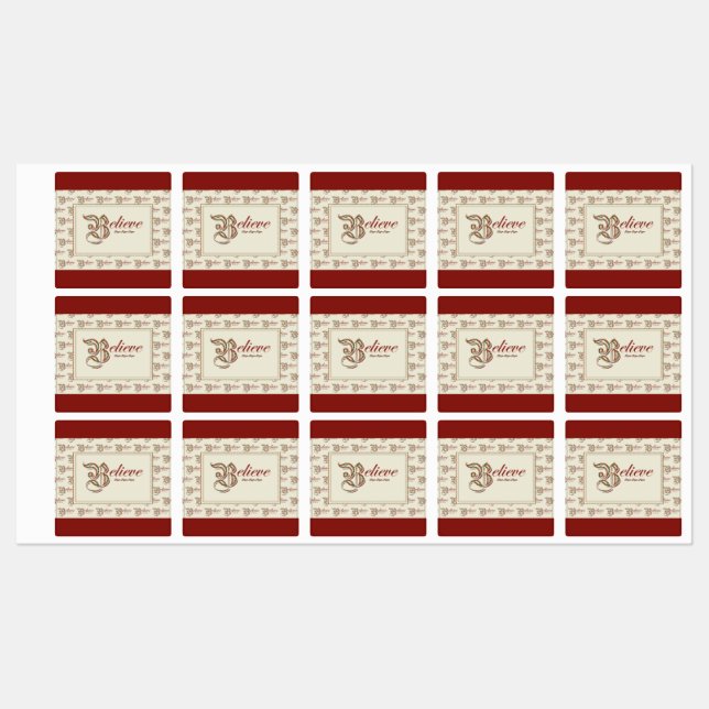 Etiquetas Creer (Hoja)