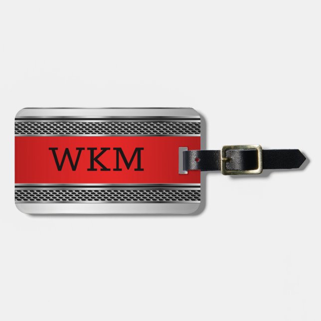 Etiquetas cromadas del coche (Frente Horizontal)