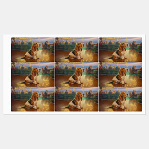 Etiquetas Cruceros de Navidades de la hebilla de Basset: fer