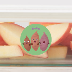 Etiquetas Cuadros cantando batatas personalizado verduras