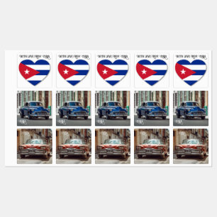 Etiquetas Cuba Amor Personalizado Texto