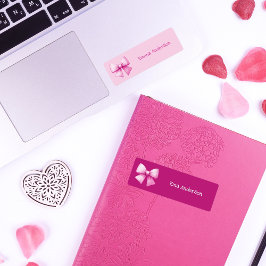 Etiquetas Cuta Coqueta Rosa Corta Con Niños Estéticos A Prue