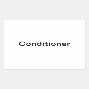 Etiquetas de acondicionador de pelo/