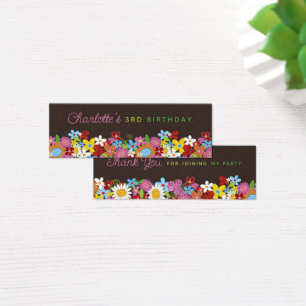 Etiquetas de agradecimiento para bodas de jardín d