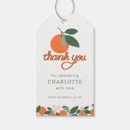 Etiquetas de agradecimiento para regalos de Baby S