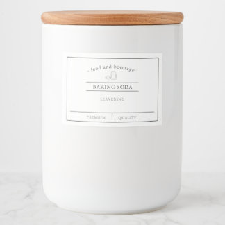 Etiquetas de alimentos