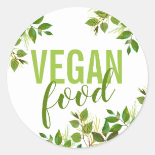 Etiquetas de alimentos para el veganismo verde   V