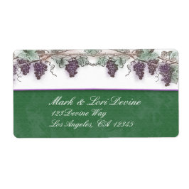 Etiquetas de amante del vino