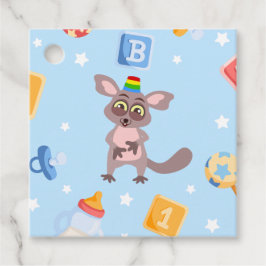 Etiquetas de Baby Shower de Akili y yo