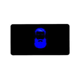 Etiquetas de barba azul