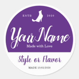 Etiquetas de barra y tapa de alimentos - Añade tus