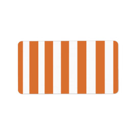 Etiquetas de barras naranjas