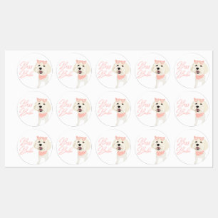 Etiquetas de bebé del jefe de la miel