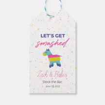 Etiquetas de bebidas con temas de Fiesta