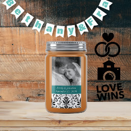 Etiquetas de Boda de Honey Jelly Jar Labels