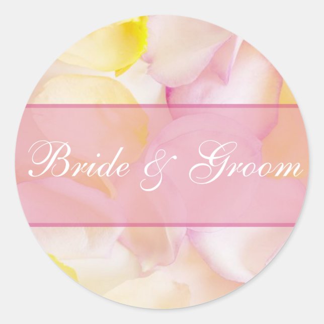 Etiquetas de bodas personalizadas (Anverso)