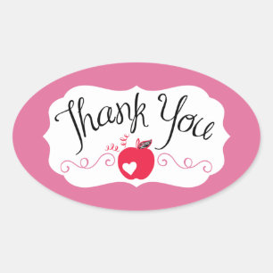 Etiquetas de bolso rosado de Zebra ABC