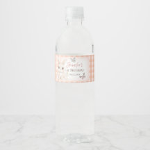 Etiquetas de botella de agua de Some Bunny is Turn