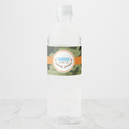 Etiquetas de botella de agua Deer Antler